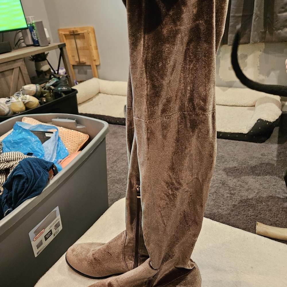 CATHERINE MELANDRINO KNEE HIGH BOOTS